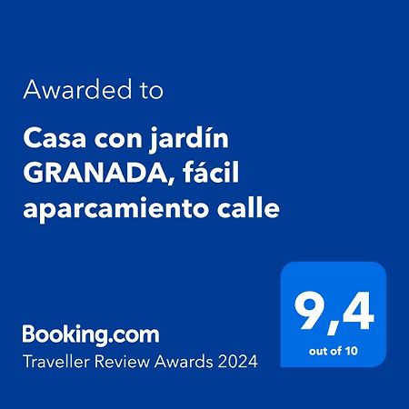 Casa En Granada Con Jardin, Facil Aparcamiento Calle Villa Eksteriør billede